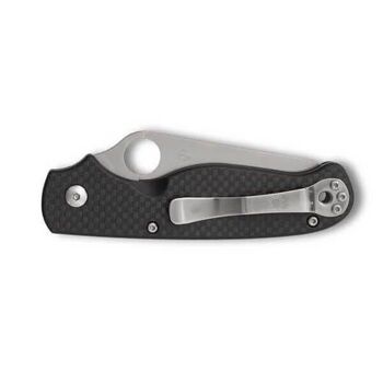 Spyderco-Klappmesser „BUTTONUP“ G10/Carbon