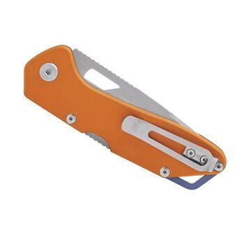 Buck Mustang folding knife orange aluminum