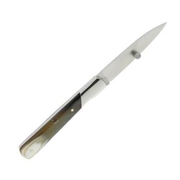 Cudeman folding knife, 11 cm horn handle with bolster
