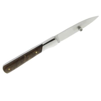 Cudeman folding knife, 11 cm walnut handle with bolster