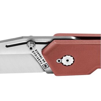 Couteau pliant TB Outdoor Unboxer® V2 rouge