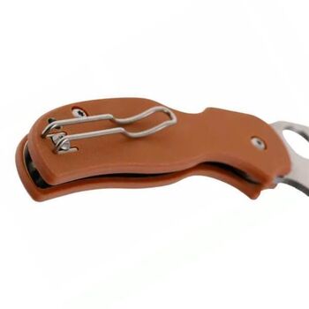 Spyderco Sage 6 folding knife, orange G10 handle