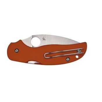 Spyderco Sage 6 folding knife, orange G10 handle