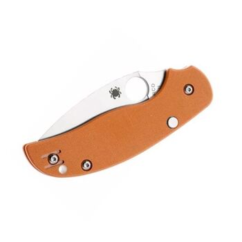Spyderco Sage 6 folding knife, orange G10 handle