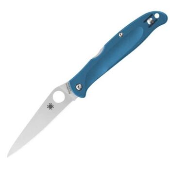Spyderco Charisma folding knife, blue nylon/fiberglass