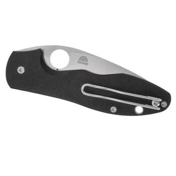 Spyderco Klappmesser „RETRACT“, G10 schwarz