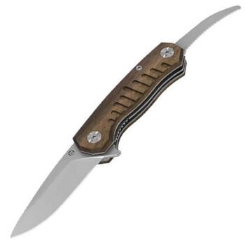 Couteau pliant Maserin Forest Edge 2 pièces noyer
