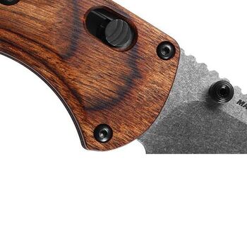 Benchmade Mini SlipRidge Wood Folding Knife