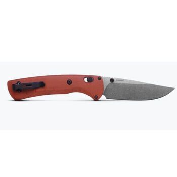 Benchmade Mini SlipRidge Rust Orange Folding Knife
