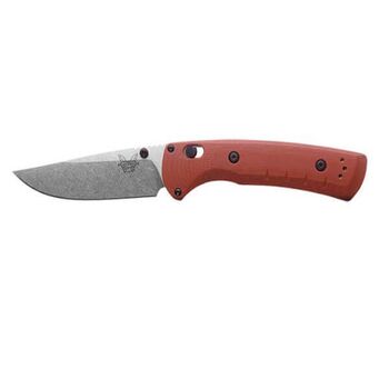 Scales for Benchmade Mini SlipRidge folding knife – Rust Orange