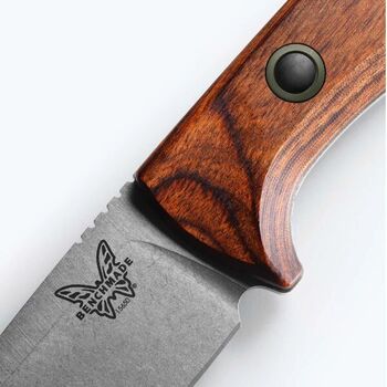 Benchmade SlipRidge Fixed Wood Fixed Knife