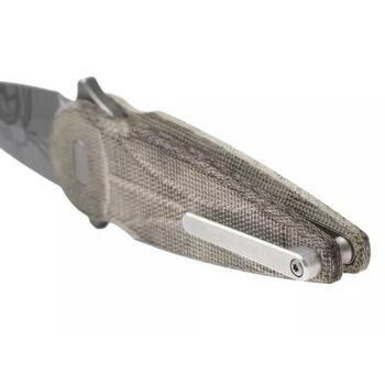 Couteau pliant Fox Saturn Micarta vert