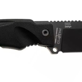 Fox Dino Tracker fixed-blade knife, black