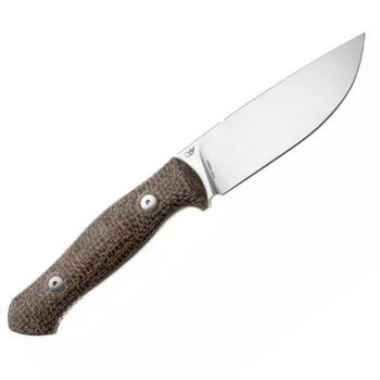 Couteau fixe VIPER série "GMR" micarta naturel