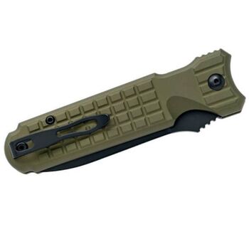 Fox Predator II-2F Automatic Knife – Green Aluminium