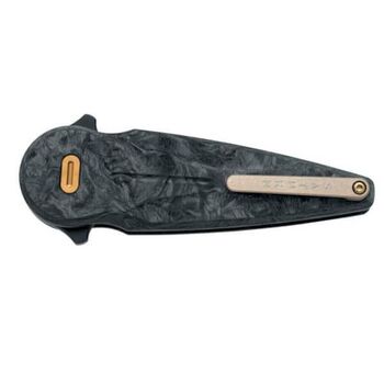 Couteau pliant Fox Saturn fibre de carbone noir PVD