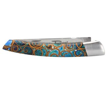 Chevalerias Klappmesser „Le Thiers“, 1 Stück, Canelle Turquoise