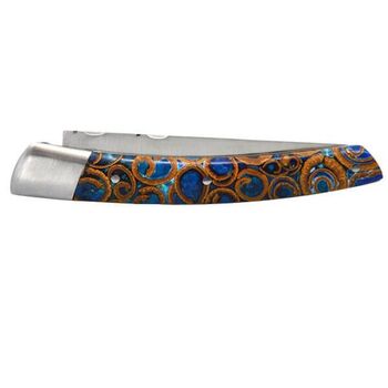 Chevalerias Klappmesser „Le Thiers“, 1 Stück, Canelle Turquoise