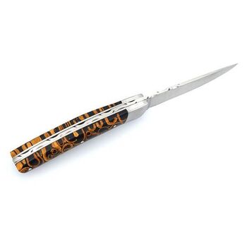 Chevalerias ‘Le Thiers’ folding knife, 1 piece, black fluted