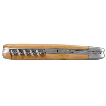Couteau pliant Chevalerias "Le Thiers" 2 pièces Genévrier et tire-bouchon