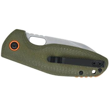 Couteau de poche Black Fox Puffy micarta vert