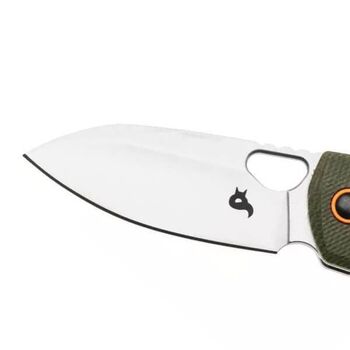 Couteau de poche Black Fox Puffy micarta vert