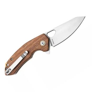 Black Fox "The Corner" Zebrano Pocket Knife