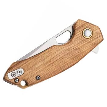 Black Fox "The Corner" Zebrano Pocket Knife