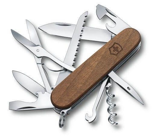 Victorinox Huntsman walnut Swiss knife