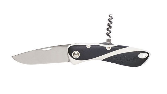 Folding knife Wichard Aquaterra black with corkscrew