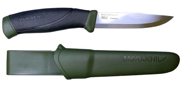 Couteau Mora Companion adventure vert kaki