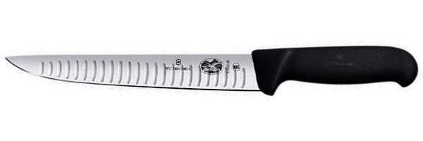 Victorinox Fibrox sticking knife 25 cm hollow blade, black handle