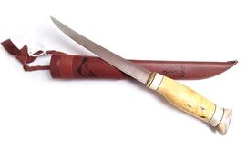 Traditional Lappish filleting knife from Wood Jewel 23FP