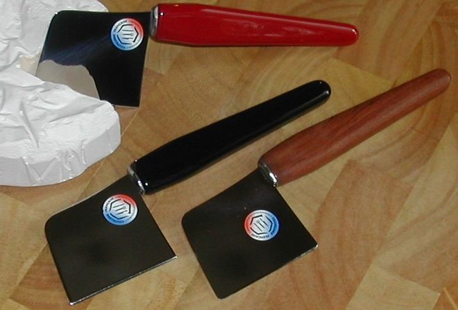 Knife for Camembert Käse model plexi black