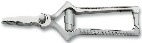 Masticator shear straight stainless steel