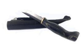 Wood-Jewel 23black hunting cutting knife
