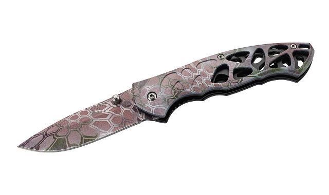 Damascus Herbertz pocket knife