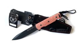 Nieto Fighter tactical fixed blade knife black