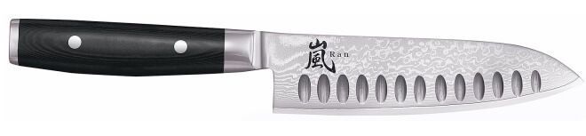 Couteau Santoku alvéolé Yaxell Ran 36001G