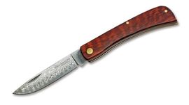 Boker Magnum Snake Rangebuster Damascus folding knife