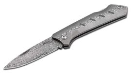 Boker Plus Dominator Damascus folding knife
