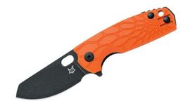 couteau pliant Fox Baby Core Orange Blackwash
