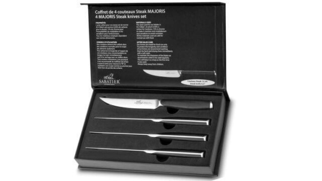 Box of 4 steak knives 12 cm International Lion Sabatier International MAJORIS steak knives
