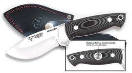 Cudeman Huracan Survival Knife schwarz