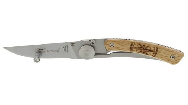 4967.B "Le Thiers® Nature" knife by Claude Dozorme liner lock compass