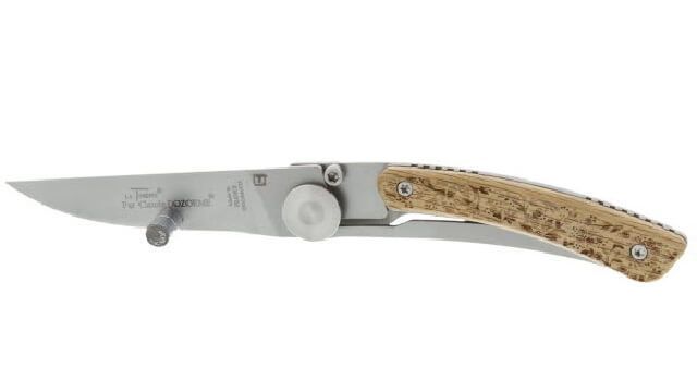 4967.FN Knife "Le Thiers® Nature" by Claude Dozorme liner lock foliage