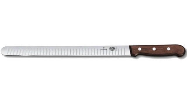 Couteau à saumon/jambon 30 cm Victorinox manche érable 5.4120.30