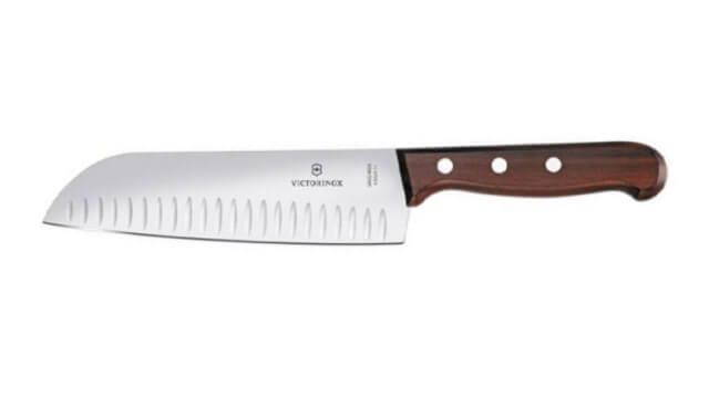 Santoku honeycombed 17 cm Victorinox Swissclassic maple handle 6.8520.17G