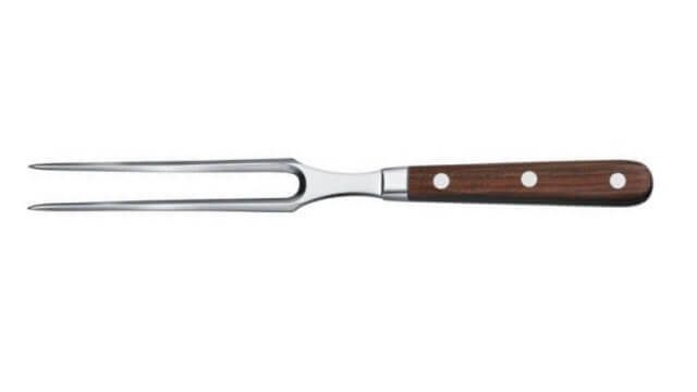 Fourchette à Découper MasterClass 32 Cm - Acier Inoxydable Avec Poignée Souple Ergonomique