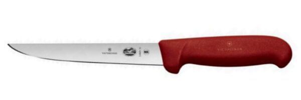 5.6001.15 15 cm Victorinox Blutungsmesser roter Griff